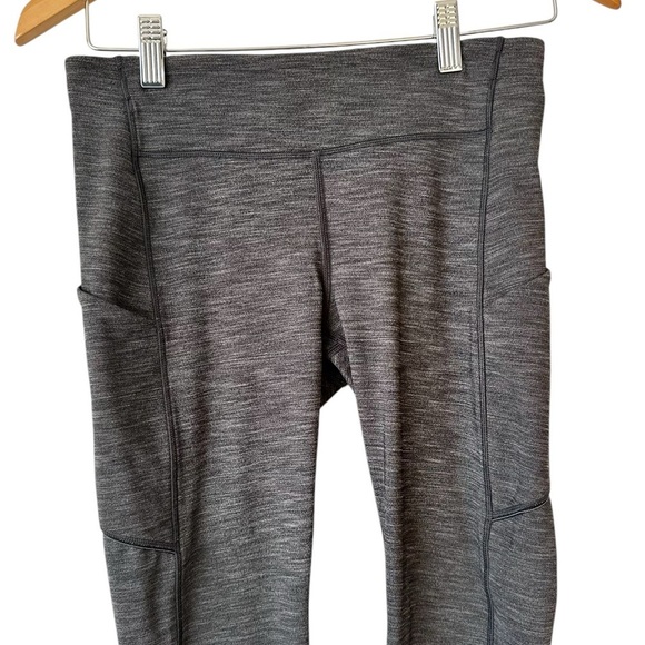 Lululemon Speed Up Tight *Full-On Luxtreme Brushed 23” Heathered Black - Picture 2 of 14